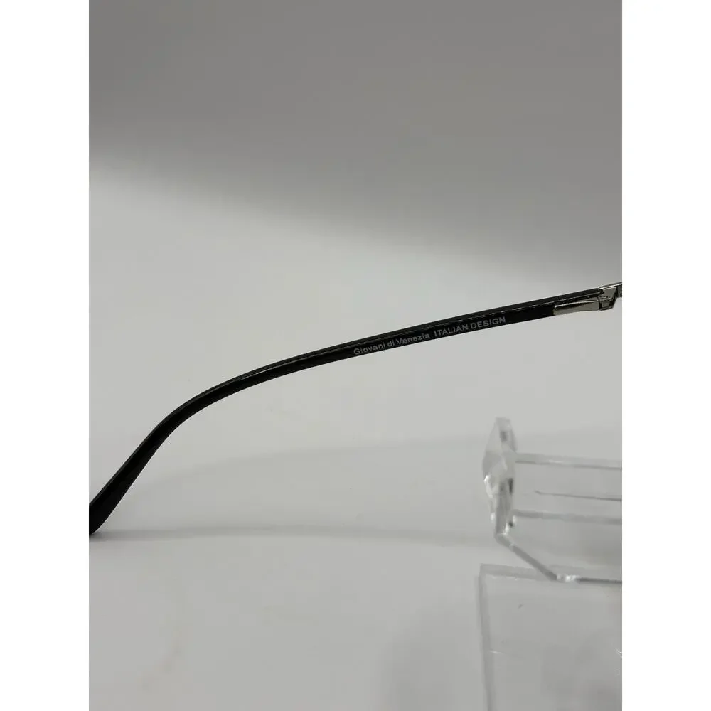 Giovanni di Venezia MO Rick Black Eyeglasses Frames 55-17-140 Italian